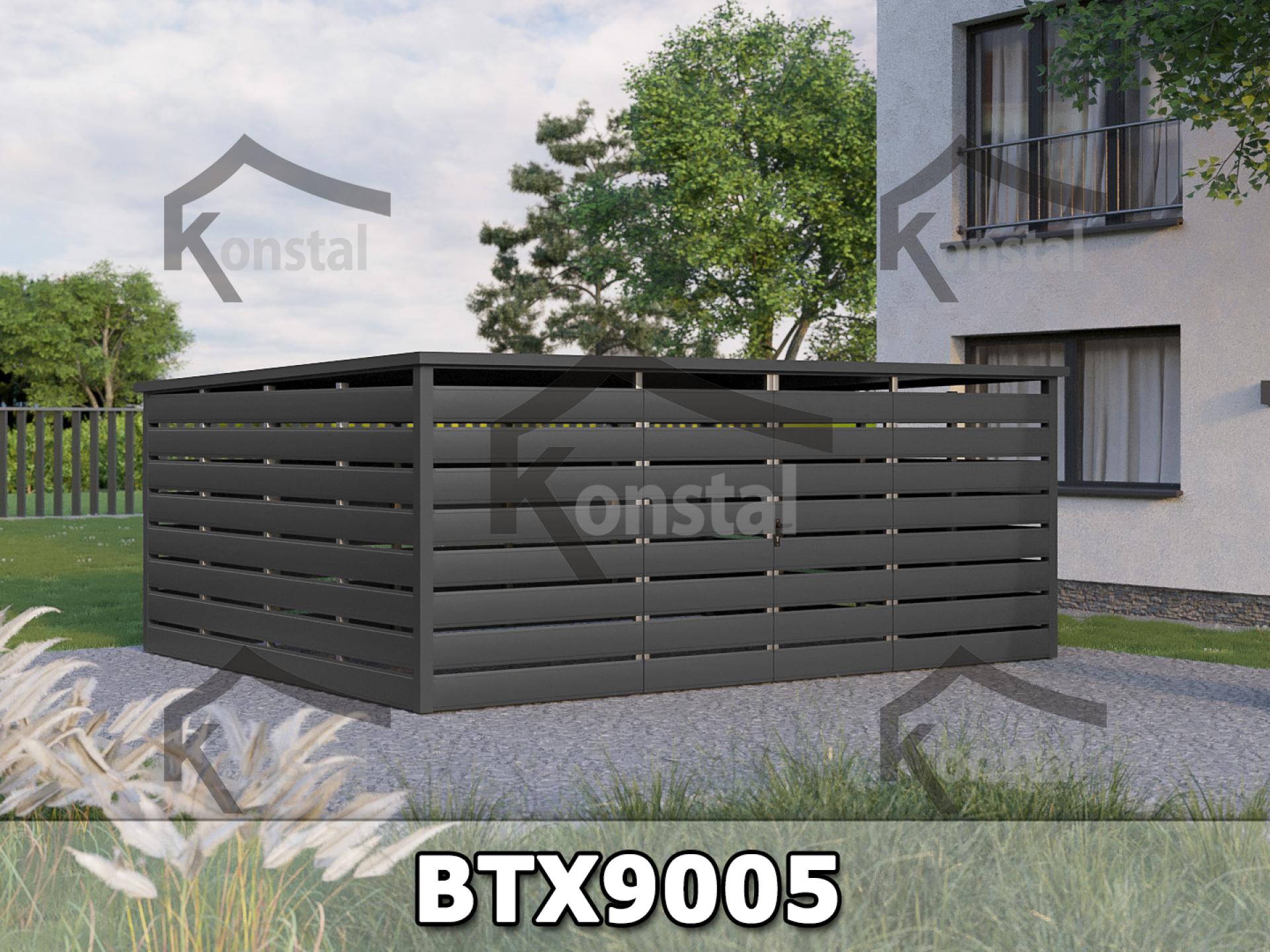 Atkritumu konteineru novietne : 11.5 x 2.5 m 